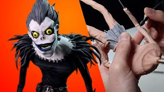 Making RYUK from DEATH NOTE  Polymer Clay Sculpture Timelapse [upl. by Kathe952]