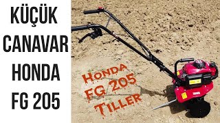 Honda Çapa Makinesi FG 205 Tiller [upl. by Moshell]