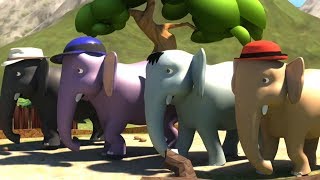 Ek Mota Hathi Hindi Rhyme  Poems In Hindi  एक मोटा हाथी  Kids TV India  Hindi Nursery Rhymes [upl. by Euqinor]