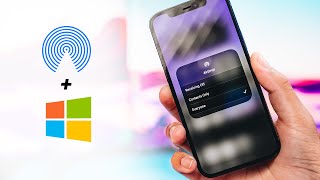 How To Use Airdrop On Windows PC [upl. by Aldin]