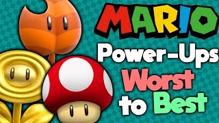 Ranking Every Mario PowerUp [upl. by Nawyt]