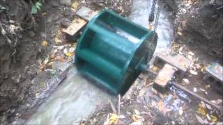 Hurricane Creek Water Wheel 1 [upl. by Nref]