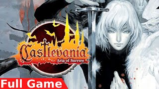 Castlevania Aria of Sorrow  Full Game Walkthrough Gameplay Good Ending [upl. by Aekal]