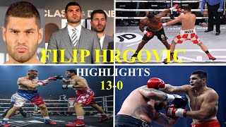 Filip Hrgovic Highlights amp Knockouts  11 KOs [upl. by Hannahs]