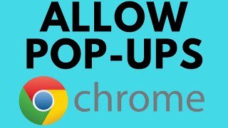 How to Allow Popups in Google Chrome  2021 [upl. by Lancaster852]