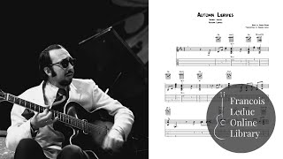 Autumn Leaves  Barney Kessel Transcription [upl. by Aineg]