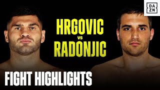 FIGHT HIGHLIGHTS  Filip Hrgovic vs Marko Radonjic [upl. by Eillod]