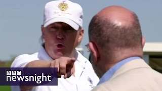 Donald Trumps business links to the mob  BBC Newsnight [upl. by Aurthur711]