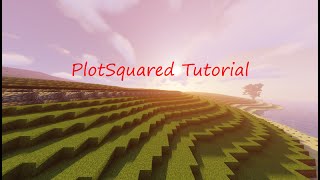 PlotSquared  Tutorial Minecraft HD [upl. by Stallworth3]