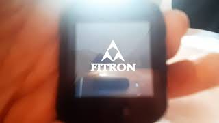 Smartwatch Fitron 110  Startup and Shutdown [upl. by Lothair]