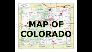 MAP OF COLORADO [upl. by Ogram]