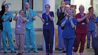 Live UK pauses to clap for NHS workers amid coronavirus crisis  ITV News [upl. by Glovsky928]