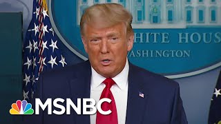 Trump Touts Stock Market Numbers After Dow Hits 30000 Amid Vaccine Transition News  MSNBC [upl. by Minda]