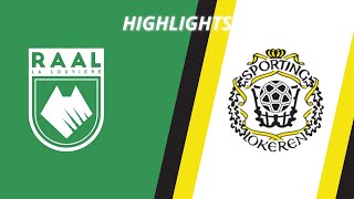 RAAL  Lokeren FULL HIGHLIGHTS [upl. by Ahsinrev]