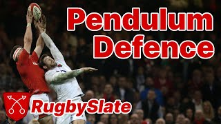 Pendulum Defence  How to Defend Against Kicks in Rugby  RugbySlate [upl. by Marbut]