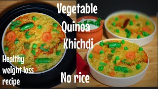 Vegetable Quinoa KhichdiHealthy recipevegan glutenfree diet recipekhichdi recipe [upl. by Adiaros]