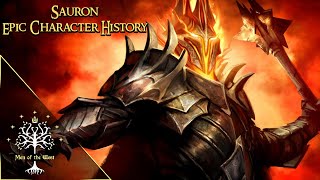 Sauron the Lord of the Rings  Epic Character History [upl. by Anaed537]