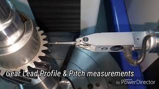 Gear Lead amp Profile measurement on PREC40 CNC Gear Tester [upl. by Charleen425]