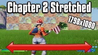 Using Stretched Resolution In Fortnite Chapter 2  Best Custom Resolution [upl. by Lorinda]