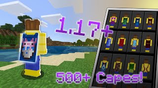 How To Get CUSTOM CAPES In Minecraft Bedrock Edition 117 118 119 120 121 [upl. by Ciri]