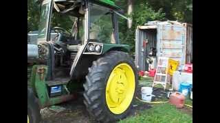 John Deere 2355 tractor split clutch replacement Part 1 [upl. by Gnehc476]