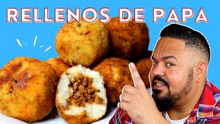 How to Make Rellenos de Papa Puerto Rican Style  Rellenos de Papa [upl. by Thessa]