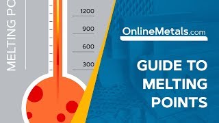 Guide to Metal Melting Points ºF [upl. by Jehoash]