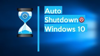 How to Schedule Auto Shutdown in Windows 10 really easy [upl. by Caasi563]