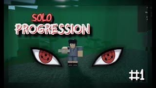 UCHIHA SOLO PROGRESSION 1ROBLOX BLOODLINES [upl. by Ashleigh]