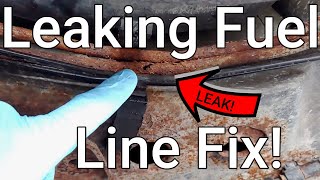 How To Fix Leaking Fuel Lines  ALL Makes And Models [upl. by Nnylg]