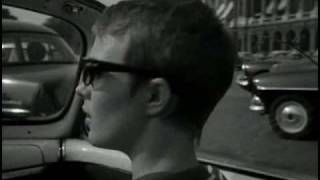 À bout de souffle Breathless 1960 — Director  Jean Luc Godard  car scene [upl. by Haimorej]