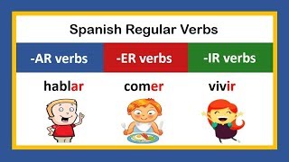 Spanish Verbs Conjugation in the present tense [upl. by Nadya]