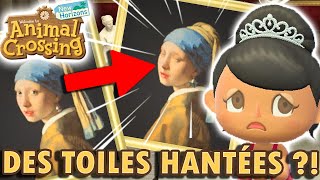 DES ŒUVRES D’ARTS HANTÉES   Animal Crossing New Horizons [upl. by Riek]