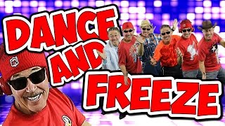 Dance amp Freeze  Dance Song for Kids  Jack Hartmann [upl. by Anelas]