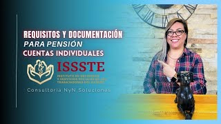 Pensiones Cuentas Individuales  ISSSTE [upl. by Oterol]