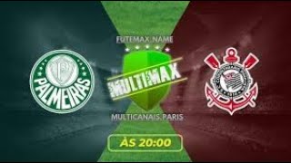 PALMEIRAS X CORINTHIANS AO VIVO COM IMAGENS [upl. by Ralyt]