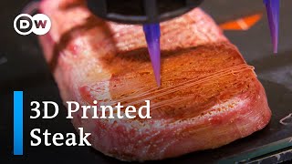 3D Printed Vegan Steak That Tastes Like Real Meat [upl. by Lledniuq889]