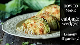 How to Make Roasted Cabbage Wedges [upl. by Madi]