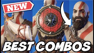 BEST COMBOS FOR NEW KRATOS SKIN  Fortnite [upl. by Guyon]