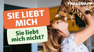 Wie Katzen Liebe zeigen 10 Zeichen der Katzenliebe [upl. by Udella]