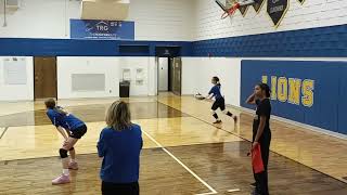 GAHANNA MIDDLE SCHOOL WEST VS WESTERVILLE BLENDON VOLLEYBALL GAME [upl. by Sug]