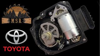 2008 Toyota Tundra 4x4 Shift Actuator Repair [upl. by Moria]