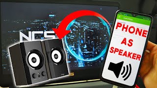 How to Use your Smartphone as a Speaker Wireless and USB [upl. by Wagstaff]