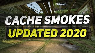 CSGO  Essential Cache Smokes UPDATED 2020 [upl. by Colner]