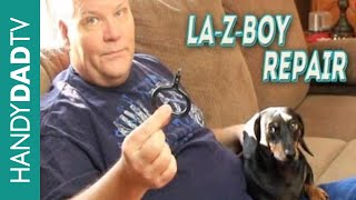 La Z Boy Couch Recliner Repair FREE [upl. by Lanta630]