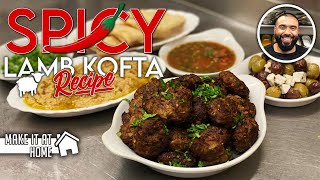 LAMB KOFTA KEBAB  SIMPLE TASTY MOUTHWATERING RECIPE [upl. by Lyrahc219]