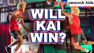 quotMohawk Ninjaquot Kai Beckstrand is Back on American Ninja Warrior  Universal Kids [upl. by Randa]