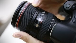 Canon 24105mm f4 IS USM L lens review APSC amp full frame with samples [upl. by Awuhsoj]