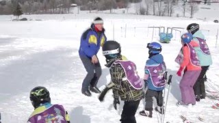 Aufwärmen und erste Schritte in der Skischule [upl. by Vil205]