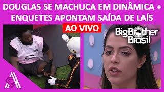 🟣 BBB 22 Douglas se machuca em dinâmica  22032022  BIG BROTHER BRASIL  COMENTÁRIOS AO VIVO [upl. by Atiuqcaj]